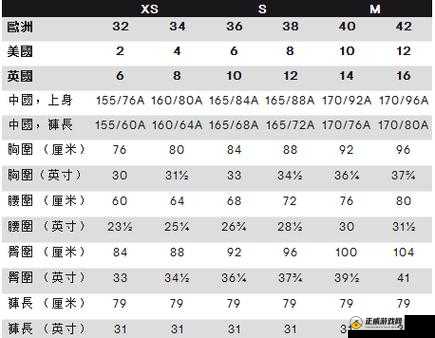 欧洲尺码 eu44n 标准及相关推荐