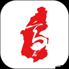 蘑菇视频红色 logo 纯黑背景展现独特魅力